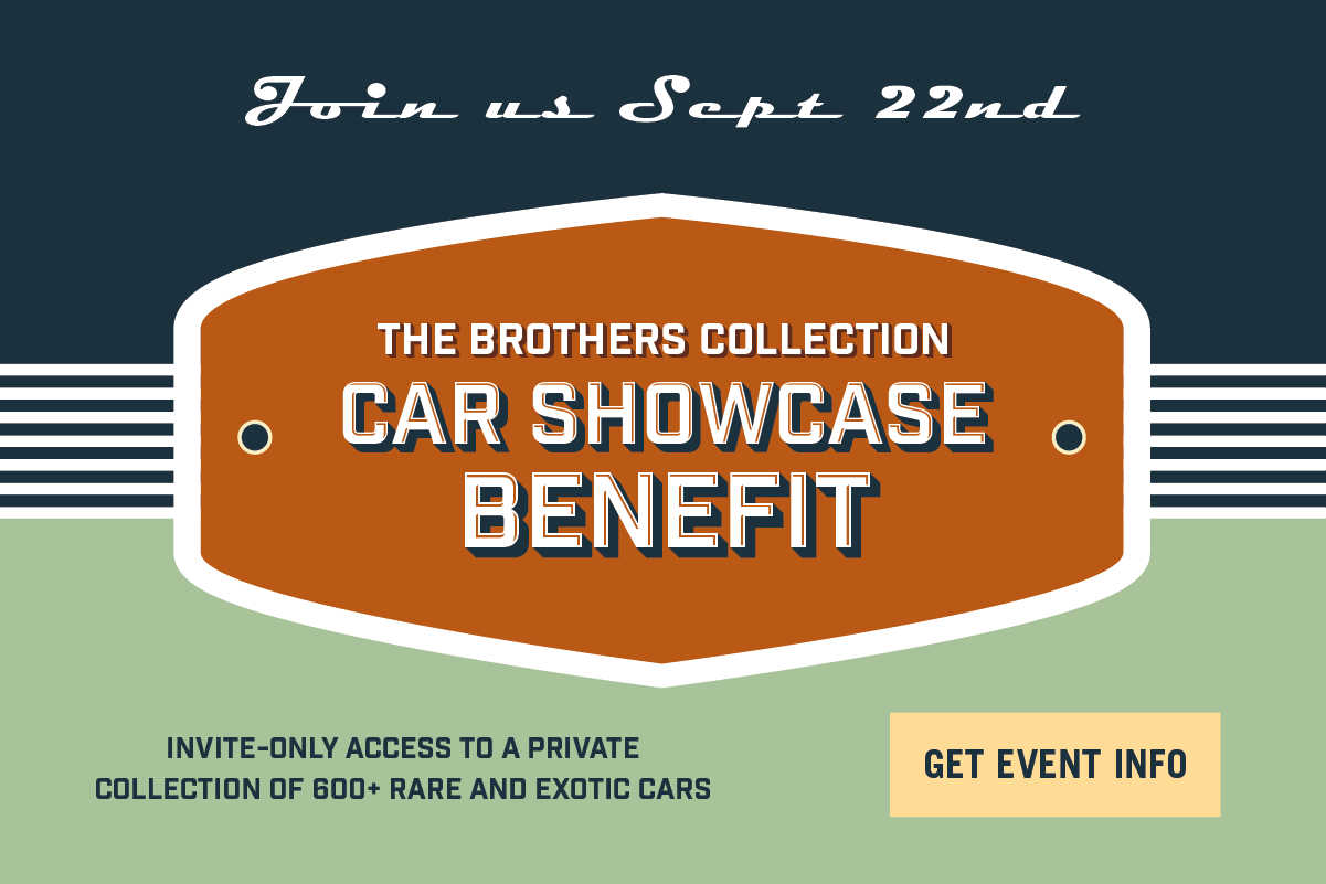 Children's Center Car Showcase Benefit Graphic for Event on Sept. 22, 2024 in Salem, Oregon. Click for more info.